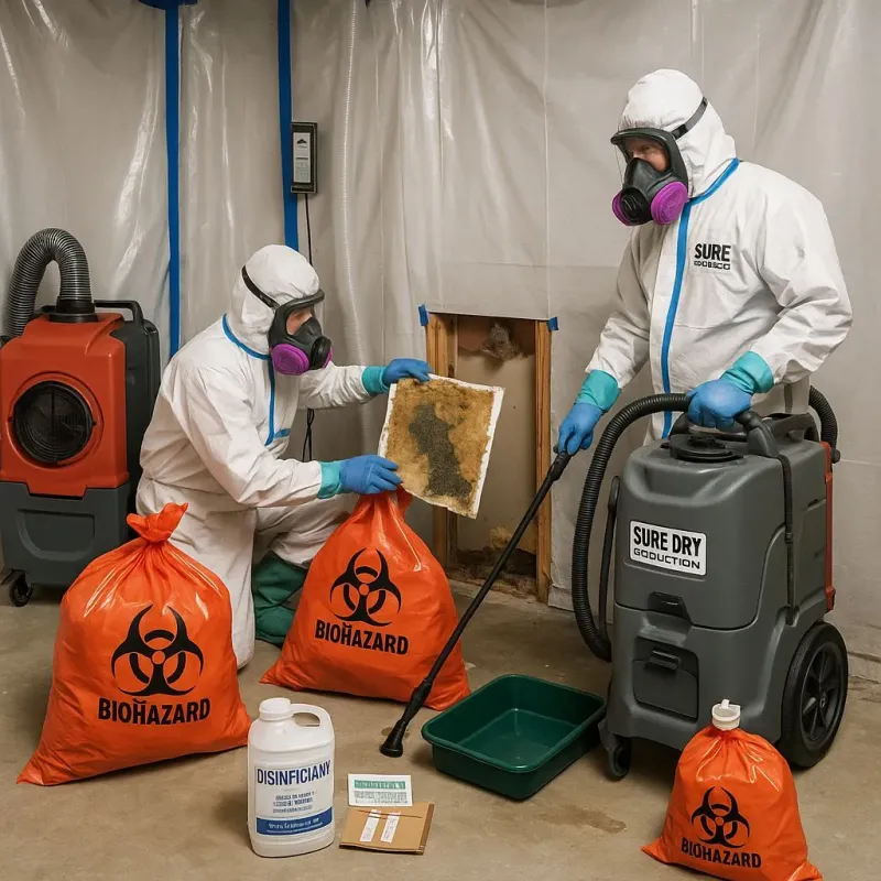 Contaminated Water Handling Protocols process in Roy, UT