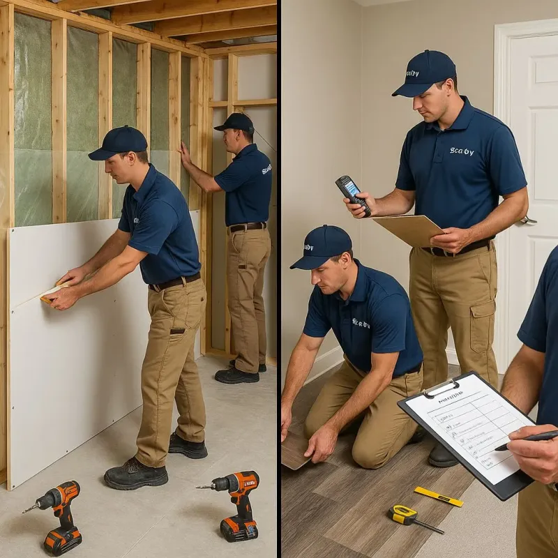 Repairs and Reconstruction process in Roy, UT